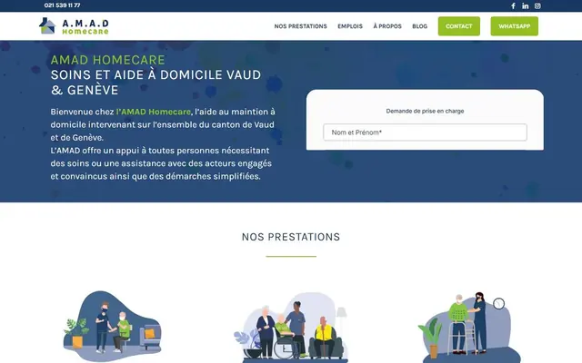 Page d’accueil de amad-vaud.ch