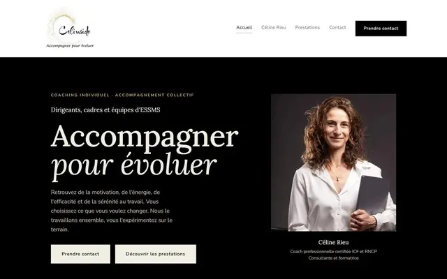 Page d’accueil de celinside.fr