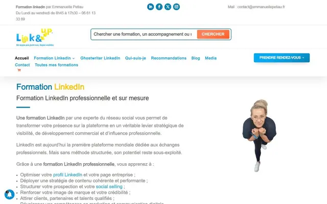 Page d’accueil de emmanuellepetiau.fr