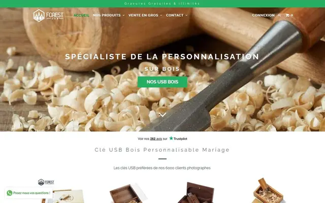 Page d’accueil de forestusb.com