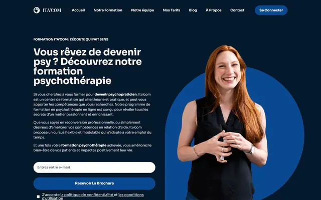 Page d’accueil de itacom.fr