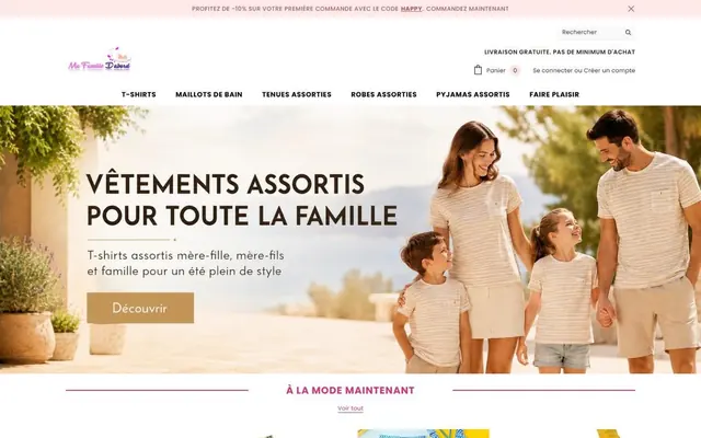 Page d’accueil de mafamilledabord.fr