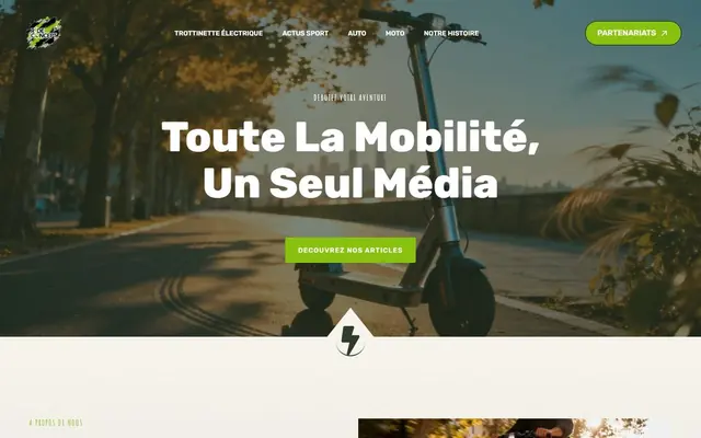 Page d’accueil de ride-concept.fr