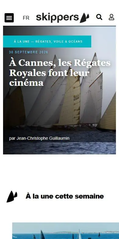 skippers.ch sur mobile
